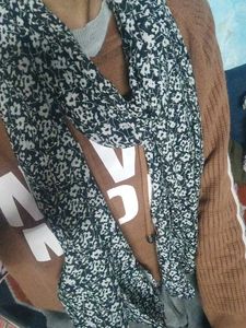Floral Print Scarf