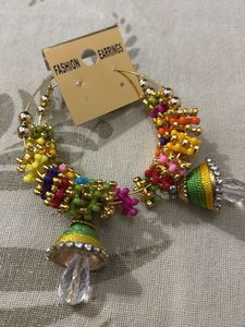Colorful Jhumka Earrings