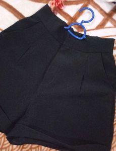 Imported Black Shorts