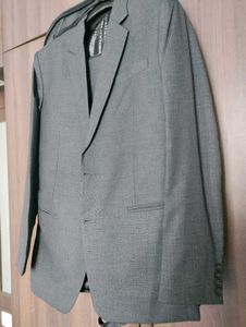 Men&#39;s Dark Grey Suit Set