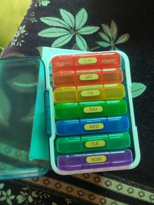 Pop Cube Large Pill Organiser| Brand New Sealed