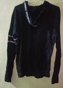 Black Fashion Hoodie
