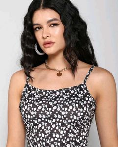 Floral Print Slip Dress