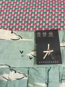 Atmosphere Brand New Cotton Skirt Double Lining