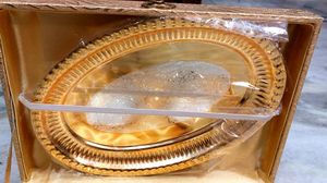 Gold And Silver Plated Metal Bowl Set