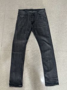 Pepe Jean Faded Black Denim Jeans
