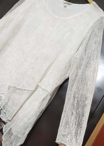 White Top For Healthy Girl Or Woman 46 Bust