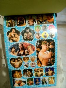 WWE Stickers Book