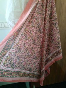 Embroidery Kurta Set With Kashmiri Dupatta