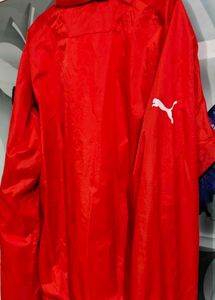 Puma Red Running Jacket