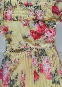 Floral Print Maxi  Dress