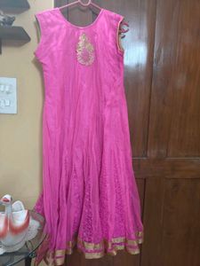 Ethnic Gown For Kids Girls With Heavy Embroidery
