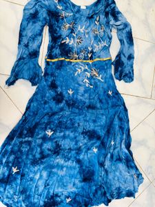 Trendy Blue Frock