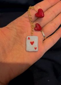 Ace of Hearts Keychain