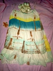 Mini Short Flared Dress