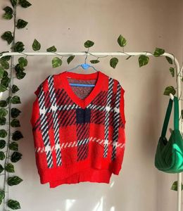 Red Vest Sweater
