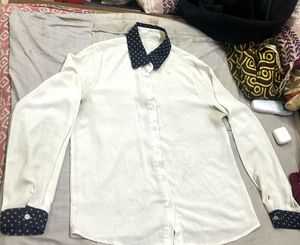 Beautiful 😍 White Colour 🤍 Shirts 👔 For Women W