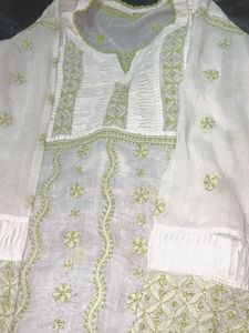 Elegant Embroidered Kurta