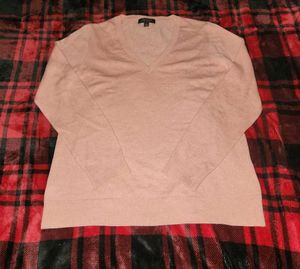 Blush Pink Layered Look Sweater