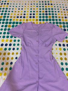 Lilac Short Dress