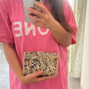 Two In One Bag,clutch Cum Sling Bag