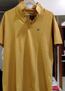 Allen Solly Mustard Polo
