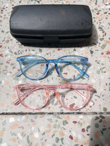 Two Eyewear Frame With Black Box