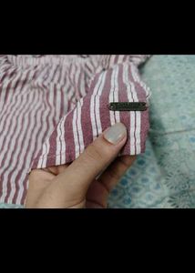 Striped Off-Shoulder Top