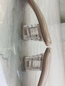 Bow Glass Heels