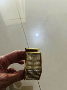 Sparkly Gold Cuff Bracelet