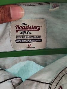 Roadster Washed Denim Button-Down