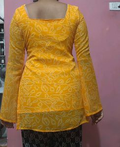 Bandhani Print Kurti  Stich For Sale Purpuse