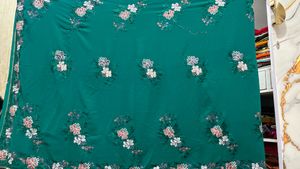 Green Saree