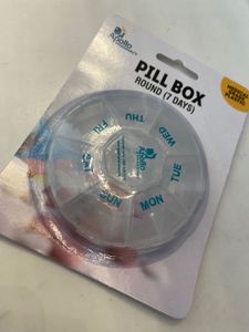 Round Pill Box