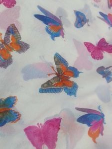 Butterfly 🦋 Saree with Pinck Blouse.