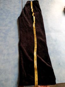 black velvet trouser