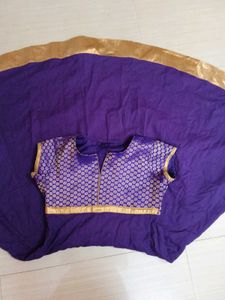 Purple Embroidered Kurta