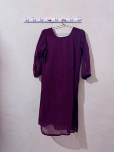 Elegant Maroon Kurta Set