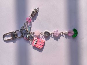 tulip x telephone Keychain