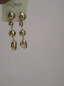 Golden Hanging Earings