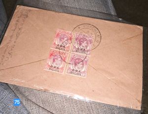1946 MALAYA POST ENVELOPE