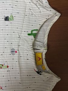 Cactus Print Top