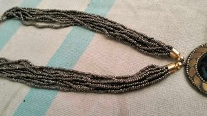 Beaded Pendant Necklace