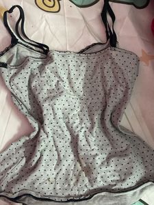 pinteresty 💕Polka Dot Tank Top