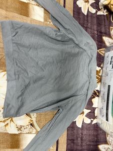 Grey Zipper From Zudio