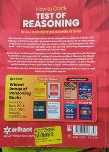 How to Crack Test of Reasoning