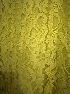 Yellow Lace Dress