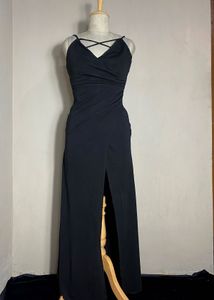 Plunge Long Dress