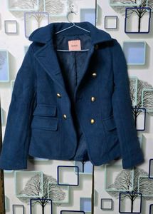 Blue Pea Coat