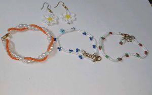 Pearl &amp; Combo Beaded Bracelets